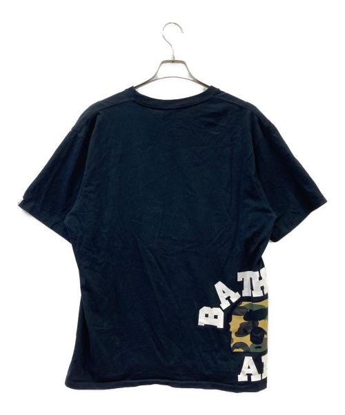 A BATHING APE（アベイシングエイプ）A BATHING APE (アベイシングエイプ) Tシャツ ブラック サイズ:XLの古着・服飾アイテム