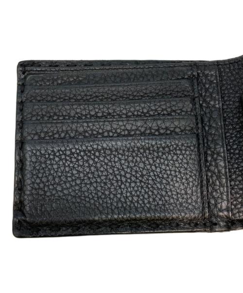 FENDI（フェンディ）FENDI (フェンディ) 2つ折り財布 ブラックの古着・服飾アイテム