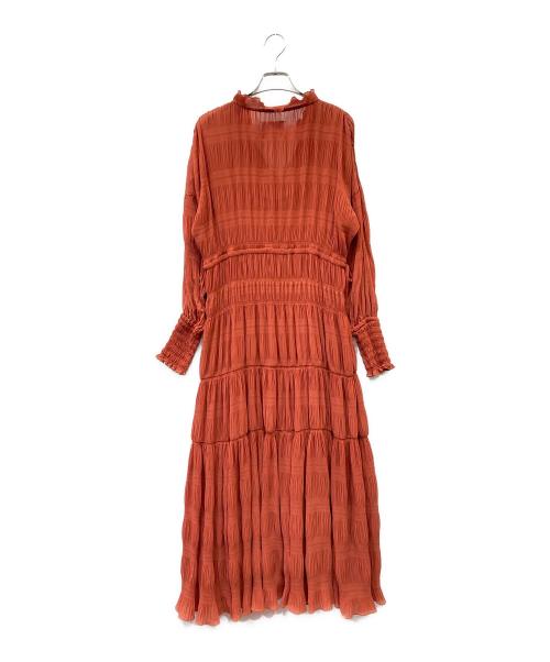 Ameri（アメリ）AMERI (アメリ) 長袖ワンピース オレンジ サイズ:SIZE Sの古着・服飾アイテム