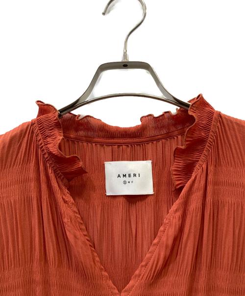 Ameri（アメリ）AMERI (アメリ) 長袖ワンピース オレンジ サイズ:SIZE Sの古着・服飾アイテム