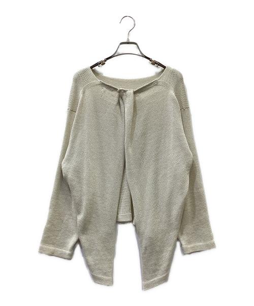 PINE（パイン）pine (パイン) 薄手ニット アイボリー サイズ:不明の古着・服飾アイテム
