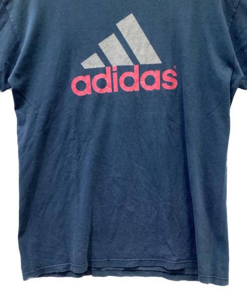 adidas（アディダス）adidas (アディダス) 半袖カットソー ネイビー サイズ:SIZE Mの古着・服飾アイテム