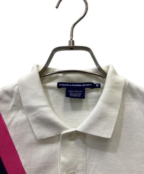 RALPH LAUREN SPORT（ラルフローレン スポーツ）RALPH LAUREN SPORT (ラルフローレン スポーツ) ポロシャツ ホワイト サイズ:Mの古着・服飾アイテム