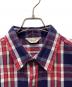LEVI'S REDTAB (リーバイスレッドタブ) 長袖シャツ ネイビー×レッド サイズ:XL：3000円