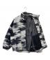 中古・古着 adidas (アディダス) ナイロンジャケット ブラック×ホワイト サイズ:SIZE L：3500円