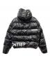 I'Z FRONTIER (アイズフロンティア) ダウンジャケット ブラック×ブルー サイズ:SIZE L：6000円