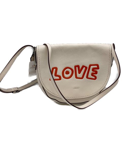 COACH（コーチ）COACH (コーチ) Keith Haring (キースヘリング) ショルダーバッグ アイボリー 未使用品の古着・服飾アイテム