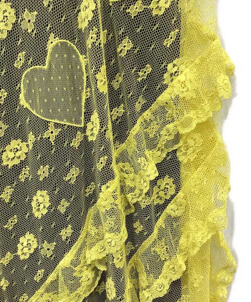 COACH（コーチ）COACH (コーチ) キャミソールワンピース イエロー×ブラック サイズ:SIZE 2 未使用品の古着・服飾アイテム
