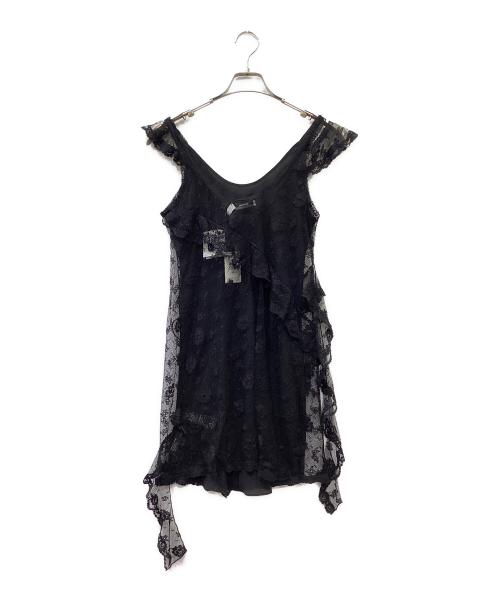 COACH（コーチ）COACH (コーチ) ノースリーブワンピース ブラック サイズ:SIZE 0 未使用品の古着・服飾アイテム