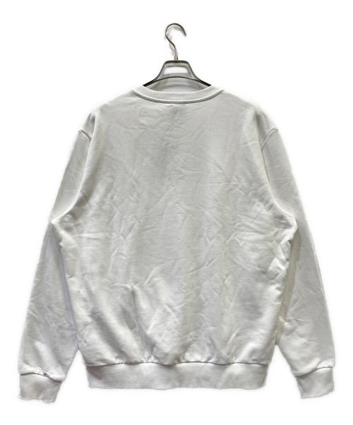 DIESEL（ディーゼル）DIESEL (ディーゼル) クルーネックスウェット ホワイト サイズ:XXL 未使用品の古着・服飾アイテム