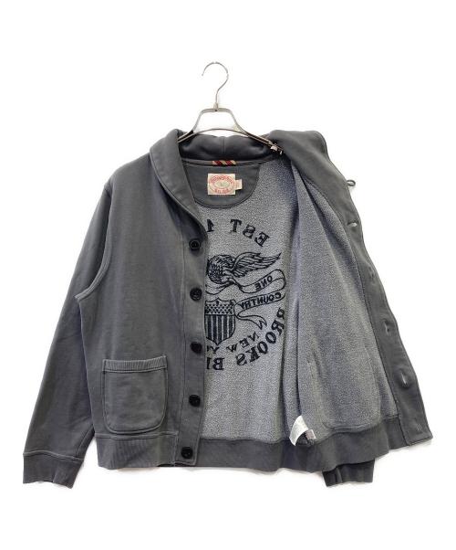 BROOKS BROTHERS（ブルックスブラザーズ）BROOKS BROTHERS (ブルックスブラザーズ) カーディガンジャケット ライトグレー サイズ:SIZE Lの古着・服飾アイテム