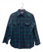 PENDLETONペンドルトン）の古着「長袖シャツ」｜グリーン×ネイビー