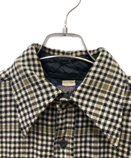 PENDLETON（ペンドルトン）PENDLETON (ペンドルトン) 長袖シャツ ブラック×カーキ サイズ:SIZE Lの古着・服飾アイテム