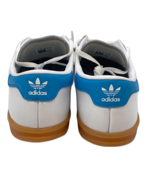 adidas（アディダス）adidas (アディダス) ローカットスニーカー スカイブルー×ホワイト サイズ:25cmの古着・服飾アイテム
