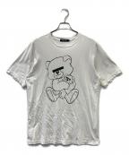 UNDERCOVERアンダーカバー）の古着「半袖カットソー」｜ホワイト×ブラック