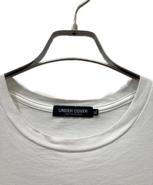 UNDERCOVER（アンダーカバー）UNDERCOVER (アンダーカバー) 半袖カットソー ホワイト×ブラック サイズ:SIZE XLの古着・服飾アイテム