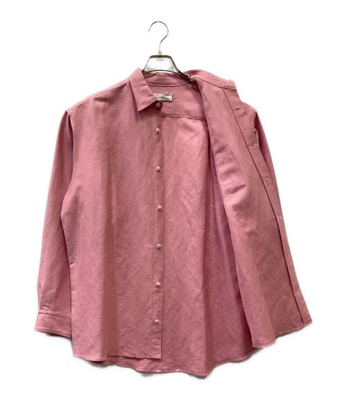 Lautashi（ラウタシー）Lautashi (ラウタシー) 長袖シャツ ピンク サイズ:Freeの古着・服飾アイテム