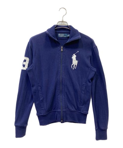POLO RALPH LAUREN（ポロ・ラルフローレン）POLO RALPH LAUREN (ポロ・ラルフローレン) ブルゾン ネイビー サイズ:XSの古着・服飾アイテム