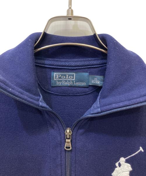 POLO RALPH LAUREN（ポロ・ラルフローレン）POLO RALPH LAUREN (ポロ・ラルフローレン) ブルゾン ネイビー サイズ:XSの古着・服飾アイテム