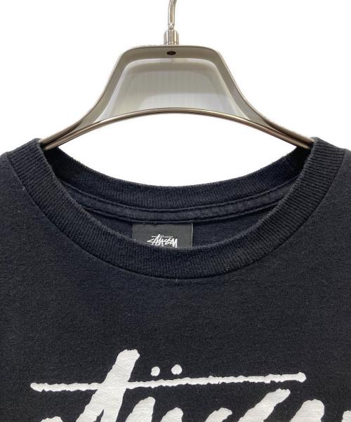 stussy（ステューシー）stussy (ステューシー) 半袖カットソー ブラック サイズ:Mの古着・服飾アイテム