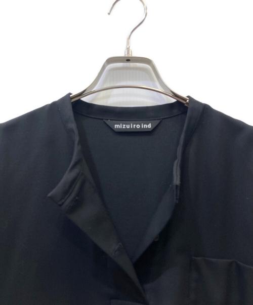 mizuiro-ind（ミズイロインド）mizuiro-ind (ミズイロインド) 長袖ワンピース ブラック サイズ:FREEの古着・服飾アイテム