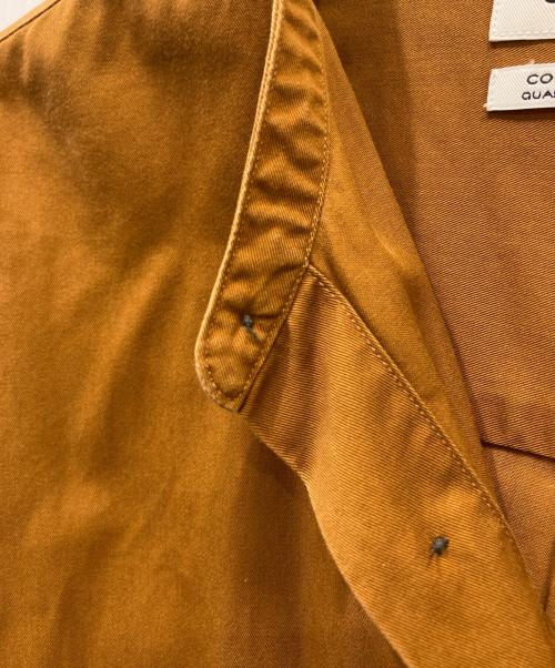 Gymphlex（ジムフレックス）Gymphlex (ジムフレックス) 長袖シャツワンピース ブラウン サイズ:FREEの古着・服飾アイテム