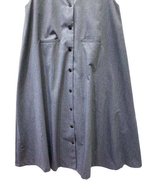 mizuiro-ind（ミズイロインド）mizuiro-ind (ミズイロインド) ロングジレ グレー サイズ:不明の古着・服飾アイテム