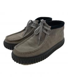 CLARKS（クラークス）の古着「モカシンシューズ」｜グレー×ブラック