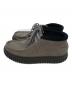 CLARKS (クラークス) モカシンシューズ グレー×ブラック サイズ:25.5㎝：14000円
