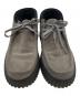 中古・古着 CLARKS (クラークス) モカシンシューズ グレー×ブラック サイズ:25.5㎝：14000円