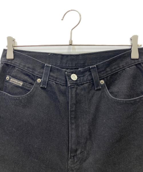 Calvin Klein（カルバンクライン）Calvin Klein (カルバンクライン) デニムパンツ ブラック サイズ:size 7の古着・服飾アイテム