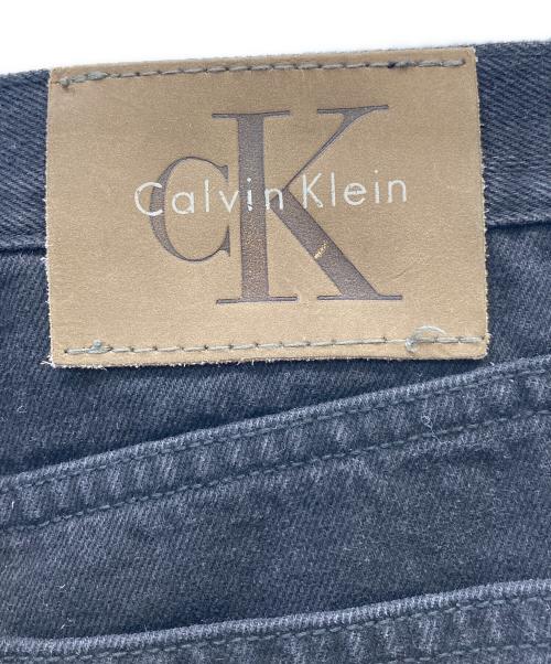 Calvin Klein（カルバンクライン）Calvin Klein (カルバンクライン) デニムパンツ ブラック サイズ:size 7の古着・服飾アイテム