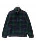 WOOLRICH（ウールリッチ）の古着「フリースジャケット」｜グリーン×レッド