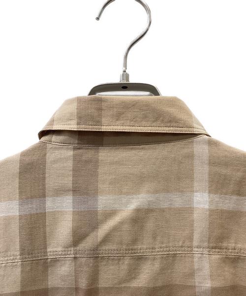 BURBERRY LONDON（バーバリーロンドン）BURBERRY LONDON (バーバリーロンドン) 長袖シャツ ブラウン サイズ:SIZE 42の古着・服飾アイテム