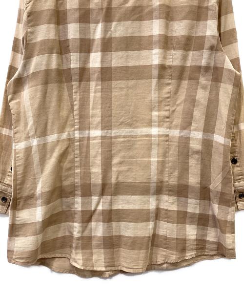 BURBERRY LONDON（バーバリーロンドン）BURBERRY LONDON (バーバリーロンドン) 長袖シャツ ブラウン サイズ:SIZE 42の古着・服飾アイテム