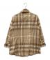 BURBERRY LONDON (バーバリーロンドン) 長袖シャツ ブラウン サイズ:SIZE 42：3000円