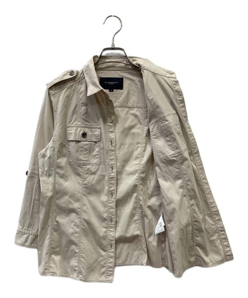 BURBERRY LONDON（バーバリーロンドン）BURBERRY LONDON (バーバリーロンドン) 長袖シャツ カーキ サイズ:SIZE 40の古着・服飾アイテム