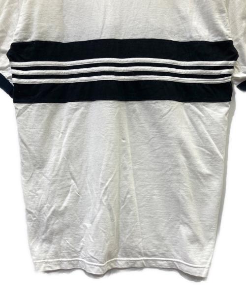 adidas（アディダス）adidas (アディダス) 半袖カットソー ホワイト サイズ:SIZE Lの古着・服飾アイテム