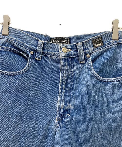 VERSACE（ヴェルサーチ）VERSACE (ヴェルサーチ) デニムパンツ インディゴ サイズ:SIZE 73.5cm (W29)の古着・服飾アイテム
