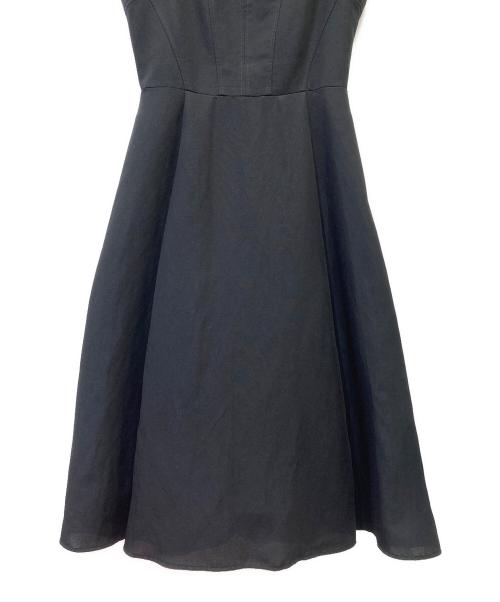 ANAYI（アナイ）ANAYI (アナイ) ライトグログランベア ワンピース ブラック サイズ:38の古着・服飾アイテム