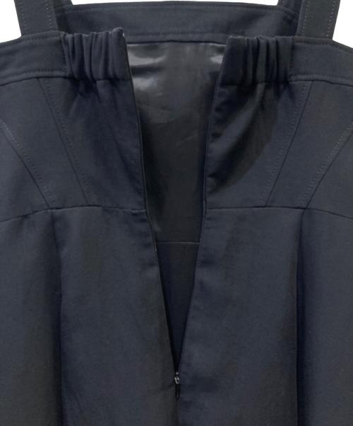 ANAYI（アナイ）ANAYI (アナイ) ライトグログランベア ワンピース ブラック サイズ:38の古着・服飾アイテム