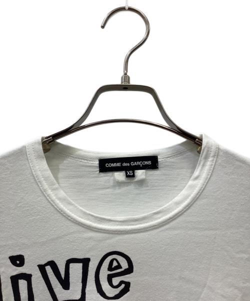 COMME des GARCONS（コムデギャルソン）COMME des GARCONS (コムデギャルソン) 半袖カットソー ホワイト サイズ:XSの古着・服飾アイテム