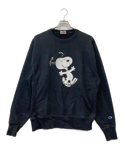 Champion REVERSE WEAVE（チャンピオン リバース ウィーブ）Champion REVERSE WEAVE (チャンピオン リバース ウィーブ) スウェット ブラック サイズ:2ＸＬの古着・服飾アイテム