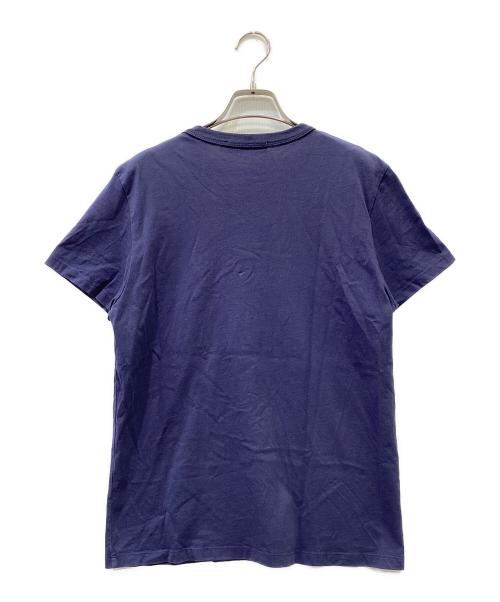 maison kitsune（メゾンキツネ）maison kitsune (メゾンキツネ) 半袖カットソー ネイビー サイズ:Mの古着・服飾アイテム