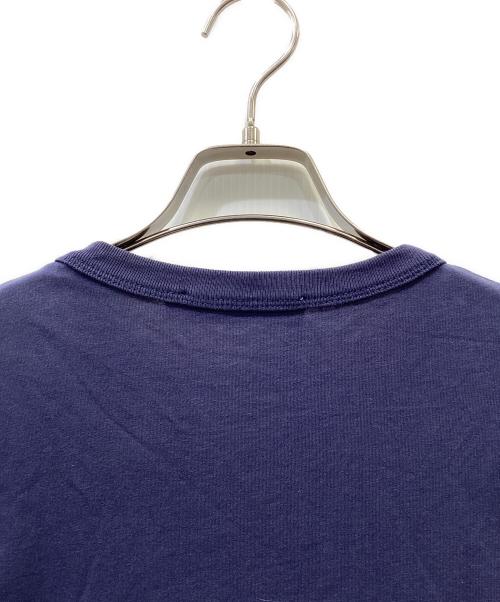 maison kitsune（メゾンキツネ）maison kitsune (メゾンキツネ) 半袖カットソー ネイビー サイズ:Mの古着・服飾アイテム