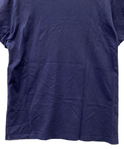 maison kitsune（メゾンキツネ）maison kitsune (メゾンキツネ) 半袖カットソー ネイビー サイズ:Mの古着・服飾アイテム