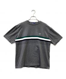 FRED PERRY（フレッドペリー）の古着「半袖カットソー」｜ライトグレー