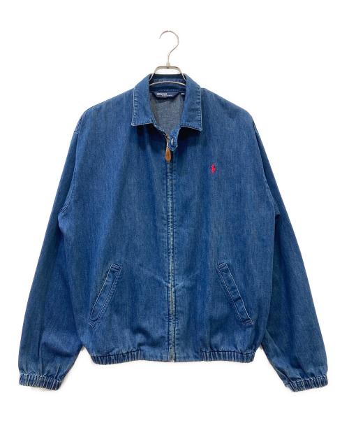 POLO RALPH LAUREN（ポロ・ラルフローレン）POLO RALPH LAUREN (ポロ・ラルフローレン) スイングトップ ブルー サイズ:US-Mの古着・服飾アイテム