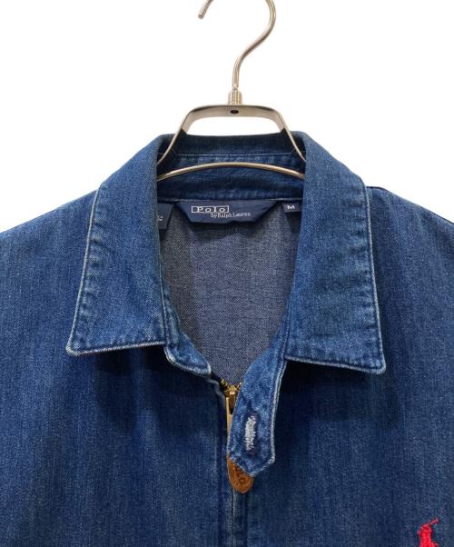 POLO RALPH LAUREN（ポロ・ラルフローレン）POLO RALPH LAUREN (ポロ・ラルフローレン) スイングトップ ブルー サイズ:US-Mの古着・服飾アイテム