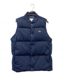 LACOSTE（ラコステ）の古着「ダウンベスト」｜ネイビー